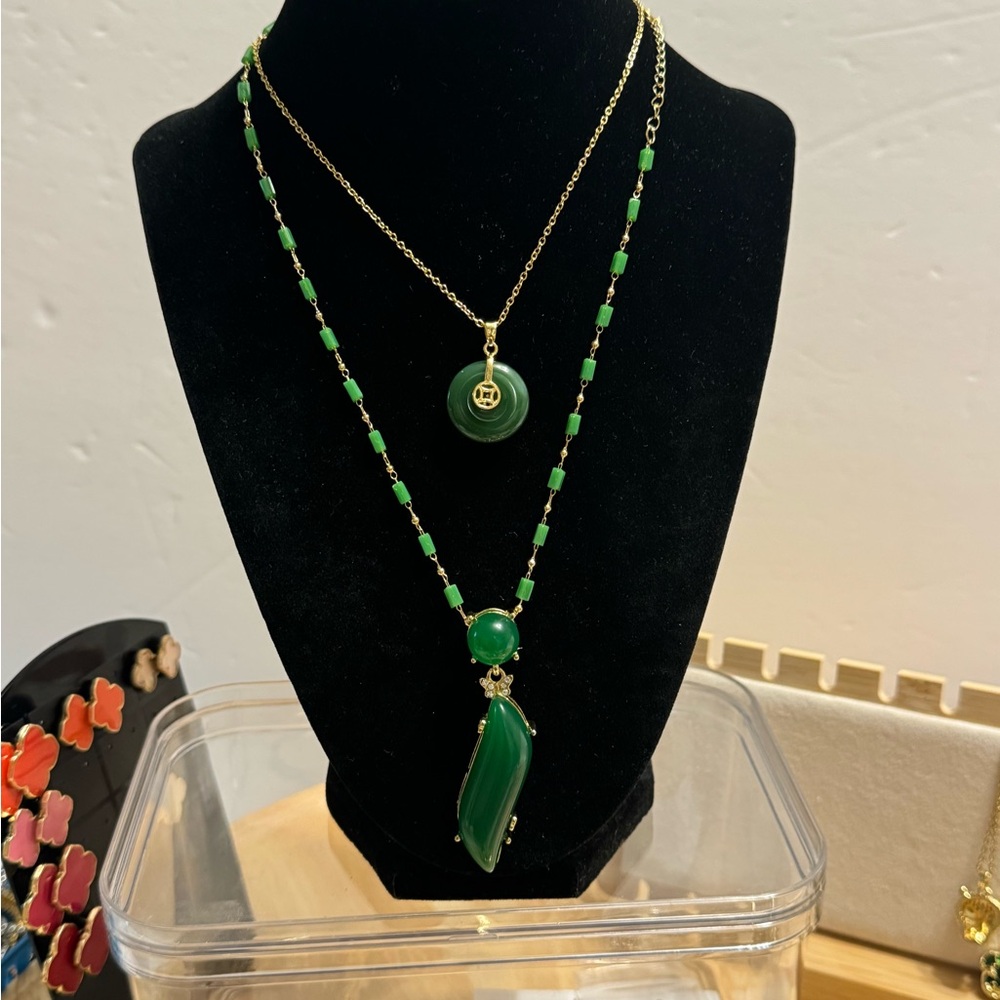 JADE AMY NECKLACE - Picture 4 of 9